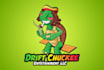 design a unique cannabis mascot cartoon logo