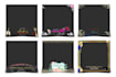 do 360 overlay, customize photo booth template