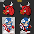 redraw your logo or image into clean vector format