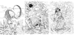 illustrate handmade horror monsters and characters