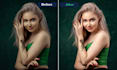 professionally retouch models, fashion, portraits