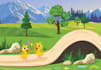 create nursery rhymes, white board, sprite sheet animations