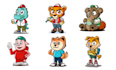 make cartoon and mascot logo design