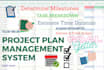 create project plan timeline schedule gantt chart