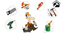 make home handyman 2d animated promo video