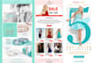 design an editable mailchimp newsletter template and email automation