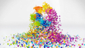 create amazing kids 3d particles logo animation intro