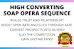 provide high converting soap opera sequence email copywriting