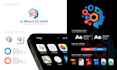do tech logo design software crypto and technology business