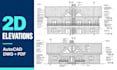 draw 2d floor plans and house blueprints in autocad