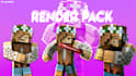 design over 10 minecraft renders within 24 hours