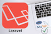 develop your website in laravel and vuejs