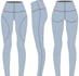 create flat sketches of the garments
