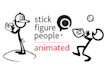 draw or animate a stick figure or stickman