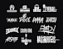 design music, dj, rock rap,band and brand logo