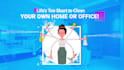 create 2d animated cleaning service promo video