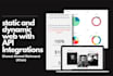 develop web and mobile apps nodejs, laravel, reactnative
