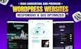 redesign wordpress website and wordpress website development