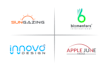 design creative flat and minimalist logo