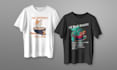 create an awesome graphic t shirt design
