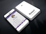 design iphone style business card