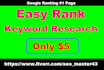 provide easy rank keyword research for your website