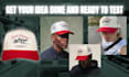 premium cap embroidery designs and realistic hat mockups for your brand