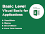 do excel formula, excel macro, power pivot and basic vba job