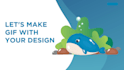 create custom GIF stickers for you
