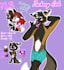 make a reference sheet of your character