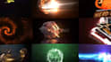 create a professional 3d animated logo intro video