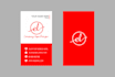create simple and modern business card design