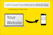 convert website to android app ios app mobile app development