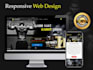 convert PSD, figma, xd, png, jpg into HTML CSS bootstrap