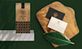 design brand identity logo, with complete branding package