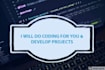 develop java python csharp project for you