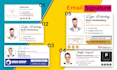 do clickable HTML email signature, outlook, gmail signature