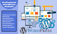 design and fix your wordpress website