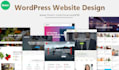 build a mobile responsive wordpress website design for you