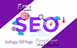 do the website complete on page and off page SEO service