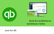 do bank reconciliation through quickbooks