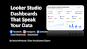 create and modify google data studio dashboards or looker studio reports