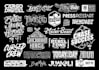 design hand lettering typography calligraphy logo brand name