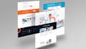 design responsive web psd UI template and PSD to wordpress