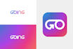design web and mobile app logo for your project