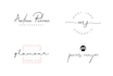 design a luxury elegant classy high end signature logo