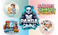 do custom cartoon or mascot logo for your business and brand