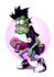 draw a monster cartoon art