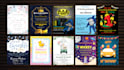 design greeting card, invitation card and party poster for birthdays