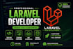 develop and fix your php laravel website and application
